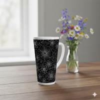 Latte 17oz Ceramic Mug - Coffee or Tea Cup, Extra Tall