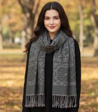 Soft Pashmina Shawl & Scarf for Women, Wide Scarf, Sarong or Head Wraps