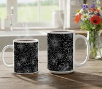 Floral Cups -  Large and Small Ceramic Mugs