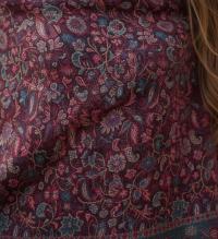 Reversible Soft Pashmina Shawl & Scarf for Women, Jacquard Brocade, Shawl, Sarong or Head Wraps