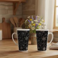 Latte 17oz Ceramic Mug - Coffee or Tea Cup, Extra Tall