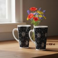 Latte 17oz Ceramic Mug - Coffee or Tea Cup, Extra Tall