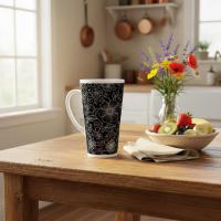 Latte 17oz Ceramic Mug - Coffee or Tea Cup, Extra Tall