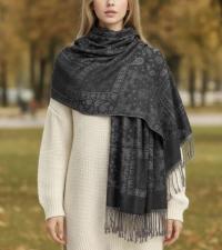 Soft Pashmina Shawl & Scarf for Women, Wide Scarf, Sarong or Head Wraps