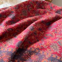 Reversible Soft Pashmina Shawl & Scarf for Women, Jacquard Brocade, Shawl, Sarong or Head Wraps