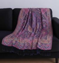 Soft Pashmina Shawl & Scarf for Women, Jacquard Brocade, Shawl, Sarong or Head Wraps