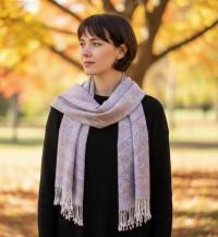 Soft Pashmina Shawl & Scarf for Women, Jacquard Brocade, Shawl, Sarong or Head Wraps