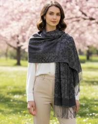 Soft Pashmina Shawl & Scarf for Women, Wide Scarf, Sarong or Head Wraps