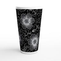 Latte 17oz Ceramic Mug - Coffee or Tea Cup, Extra Tall