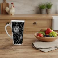 Latte 17oz Ceramic Mug - Coffee or Tea Cup, Extra Tall