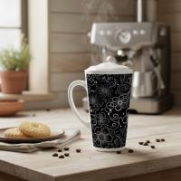 Latte 17oz Ceramic Mug - Coffee or Tea Cup, Extra Tall