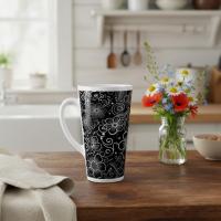 Latte 17oz Ceramic Mug - Coffee or Tea Cup, Extra Tall