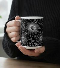 Floral Cups -  Large and Small Ceramic Mugs