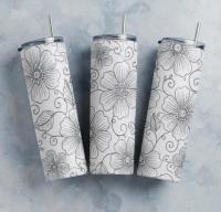 Skinny Tumbler, 20 oz Stainless Steel Insulated Travel Mug