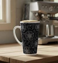 Latte 17oz Ceramic Mug - Coffee or Tea Cup, Extra Tall