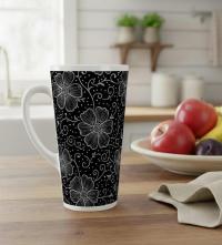 Latte 17oz Ceramic Mug - Coffee or Tea Cup, Extra Tall