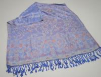 Soft Pashmina Shawl & Scarf for Women, Jacquard Brocade, Shawl, Sarong or Head Wraps
