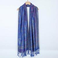 Reversible Soft Pashmina Shawl & Scarf for Women, Jacquard Brocade, Shawl, Sarong or Head Wraps