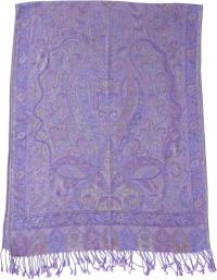 Reversible Soft Pashmina Shawl & Scarf for Women, Jacquard Brocade, Shawl, Sarong or Head Wraps