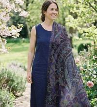 Reversible Soft Pashmina Shawl & Scarf for Women, Jacquard Brocade, Shawl, Sarong or Head Wraps