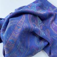 Reversible Soft Pashmina Shawl & Scarf for Women, Jacquard Brocade, Shawl, Sarong or Head Wraps