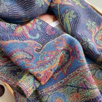 Soft Pashmina Shawl & Scarf for Women, Jacquard Brocade, Shawl, Sarong or Head Wraps