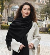 22 Colors - Blanket Scarf and Shawl - Super Soft Wool Blend Wrap