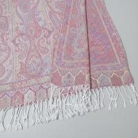 Soft Pashmina Shawl & Scarf for Women, Jacquard Brocade, Lightweight Blanket Shawl