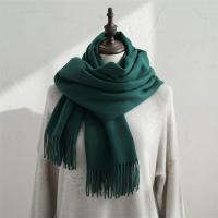 Emerald Green Pashmina, Blanket Shawl - Lightweight Wide Scarf and Wrap