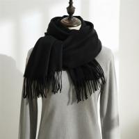 Black Pashmina, Blanket Shawl - Lightweight Wide Scarf and Wrap
