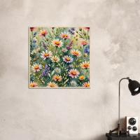 Floral Print - Framed or Unframed - Original Art - Print on Paper