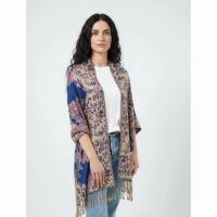 Reversible Soft Pashmina Shawl & Scarf for Women, Jacquard Brocade, Shawl, Sarong or Head Wraps