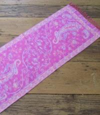 Reversible Soft Pashmina Shawl & Scarf for Women, Jacquard Brocade, Shawl, Sarong or Head Wraps