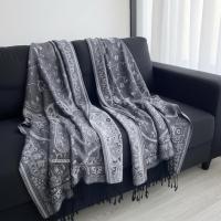 Soft Pashmina Shawl & Scarf for Women, Jacquard Brocade, Blanket Scarf, Head Wraps