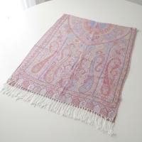 Soft Pashmina Shawl & Scarf for Women, Jacquard Brocade, Lightweight Blanket Shawl