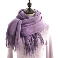 Lavender Pashmina, Blanket Shawl - Lightweight Wide Scarf and Wrap