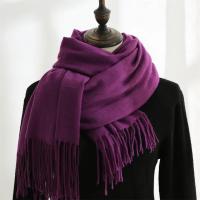 Purple Pashmina, Blanket Shawl - Lightweight Wide Scarf and Wrap