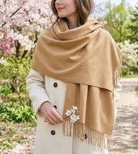 Blanket Shawl - Thick Wide Scarf - Super Soft Wrap