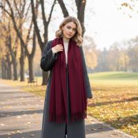 25 Colors - Cashmere Wool Blend - Blanket Scarf and Shawl - Multiple Colors Extra Soft Wrap