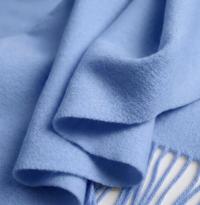Blanket Scarf and Shawl - Blue - Super Soft Pashmina Wide Scarf