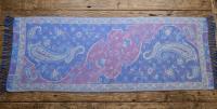 Reversible Soft Pashmina Shawl & Scarf for Women, Jacquard Brocade, Shawl, Sarong or Head Wraps