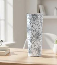 Skinny Tumbler, 20 oz Stainless Steel Insulated Travel Mug