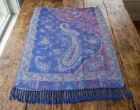 Reversible Soft Pashmina Shawl & Scarf for Women, Jacquard Brocade, Shawl, Sarong or Head Wraps