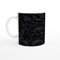 Roses - Floral Cups -  Large and Small Ceramic Mugs