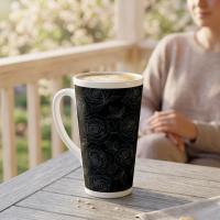 Latte 17oz Ceramic Mug - Coffee or Tea Cup, Extra Tall