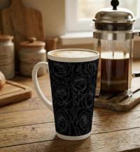 Latte 17oz Ceramic Mug - Coffee or Tea Cup, Extra Tall