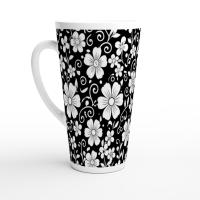 Latte 17oz Ceramic Mug - Coffee or Tea Cup, Extra Tall