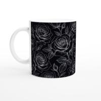 Roses - Floral Cups -  Large and Small Ceramic Mugs