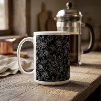 Roses - Floral Cups -  Large and Small Ceramic Mugs