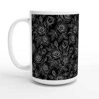 Roses - Floral Cups -  Large and Small Ceramic Mugs
